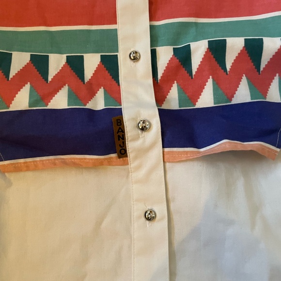 Men’s Banjo Vintage Western Shirt XL - Picture 2 of 5